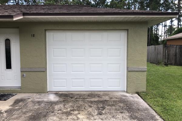 Raised Short Panel Garage Door