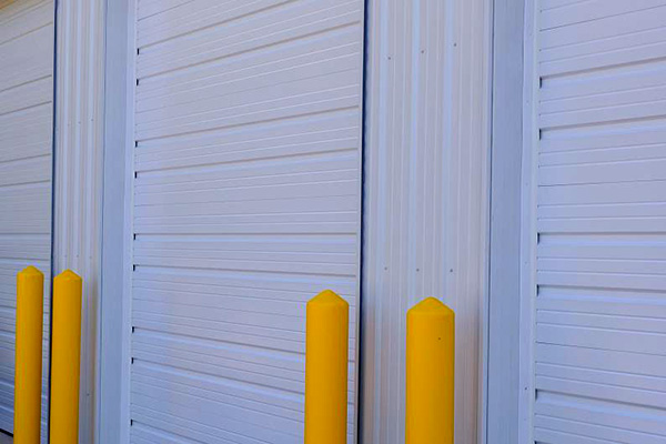Ribbed Steel Door