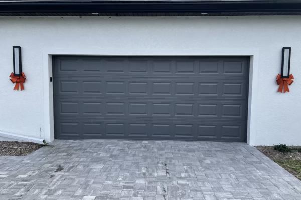 CHI model 2250 garage door installed by ABS Garage Doors in Flagler Beach, Florida