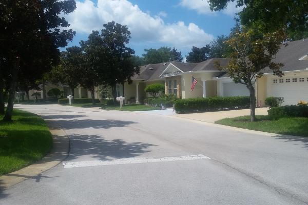 A multi-family housing facility that required over 100 raised panel garage doors