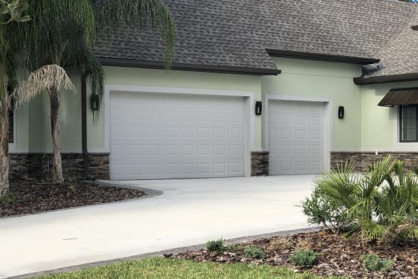Raised Short Panel Garage Door