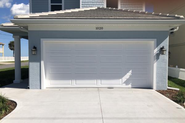 Raised Long Panel Garage Door