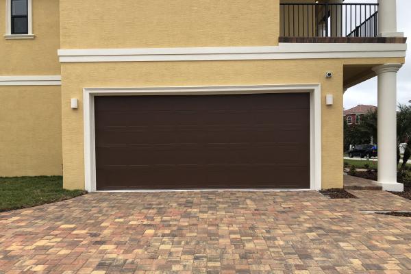 Raised Short Panel Carriage Stamp Garage Door