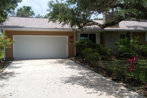 Raised Long Panel Garage Door