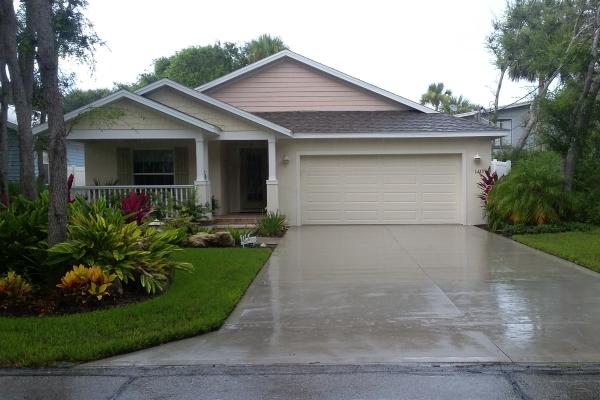 Raised Long Panel Garage Door