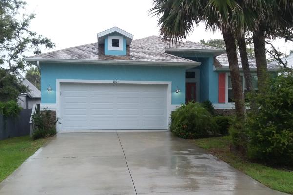 Raised Long Panel Garage Door
