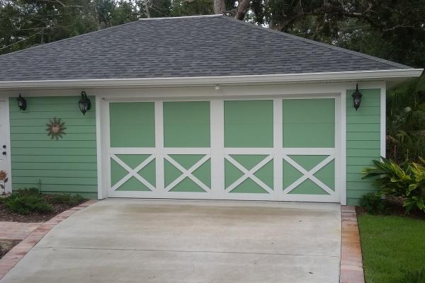 Carriage Overlay Garage Door