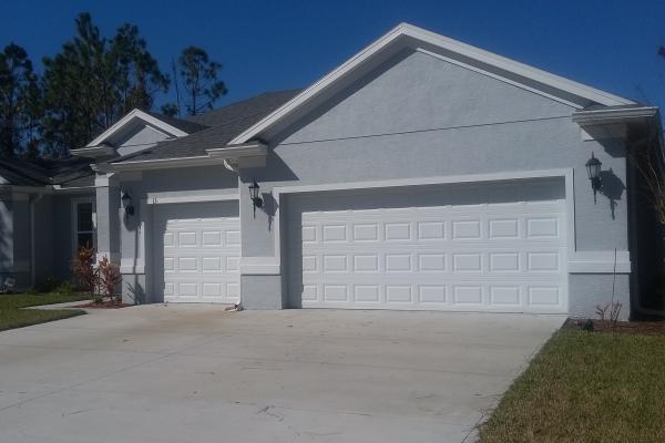 Raised Short Panel Garage Doors