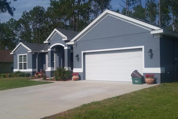Raised Short Panel Garage Door