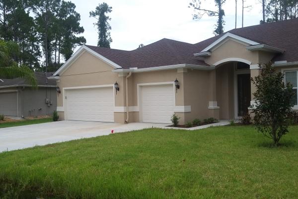 Raised Short Panel Garage Door