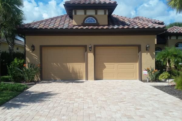 Raised Long Panel Garage Door