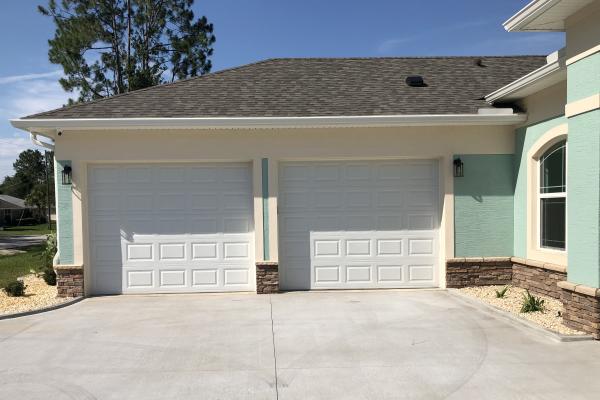 Raised Short Panel Garage Doors