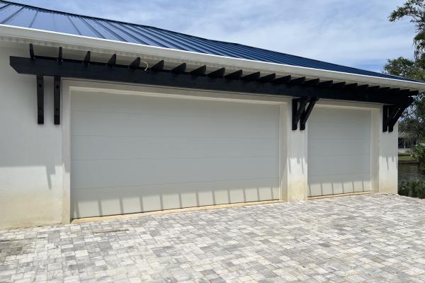 CHI Model 2150 Flush Garage Doors installed by ABS Garage Doors in Palm Coast, FL