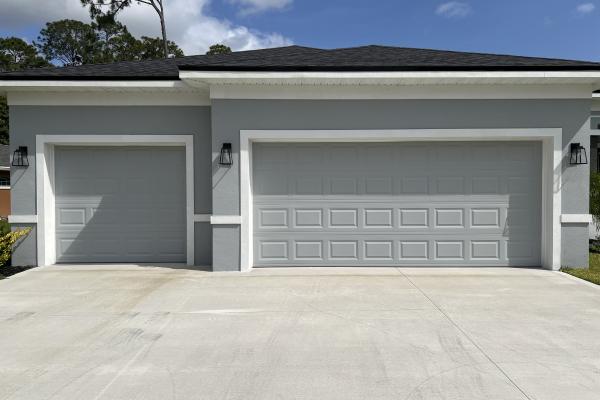 CHI model 2250 garage doors installed by ABS Garage Doors In Palm Coast, Florida